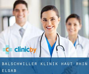 Balschwiller klinik (Haut-Rhin, Elsaß)