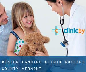 Benson Landing klinik (Rutland County, Vermont)