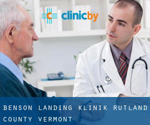 Benson Landing klinik (Rutland County, Vermont)
