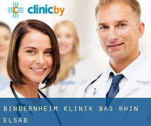 Bindernheim klinik (Bas-Rhin, Elsaß)