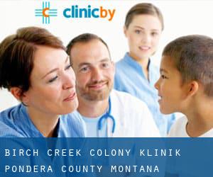 Birch Creek Colony klinik (Pondera County, Montana)