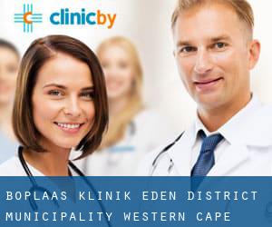 Boplaas klinik (Eden District Municipality, Western Cape)