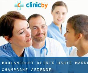 Boulancourt klinik (Haute-Marne, Champagne-Ardenne)