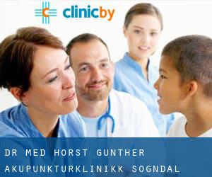 Dr Med Horst Günther Akupunkturklinikk Sogndal